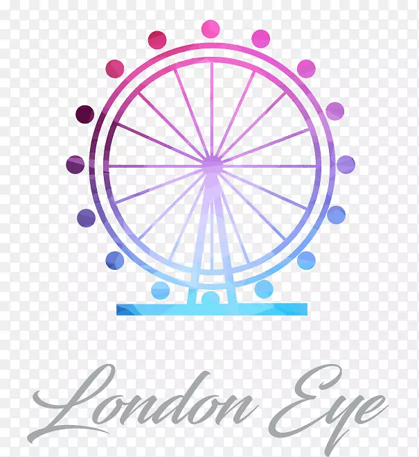 大本钟伦敦眼夹艺术-伦敦眼构造