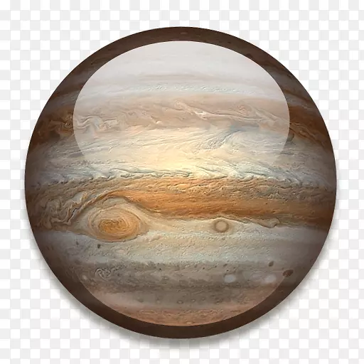 木星行星太阳系ICO图标-太阳系木星