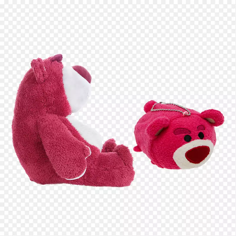 熊玩具娃娃-迪斯尼玩具故事草莓熊娃娃组
