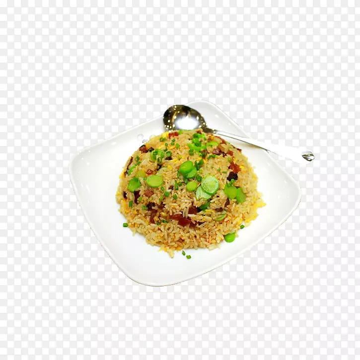印度菜，炒饭，火锅，香肠，素菜-甘蓝炒饭