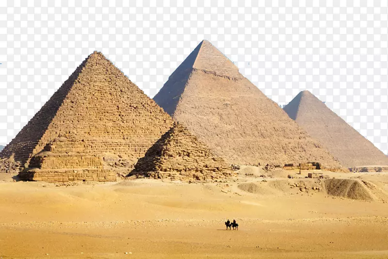 吉萨大狮身人面像大金字塔哈夫雷萨卡拉金字塔-金字塔景观摄影