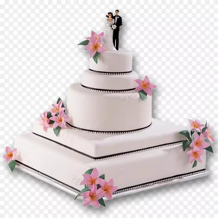 婚礼蛋糕糖霜层蛋糕圣诞蛋糕-婚礼蛋糕