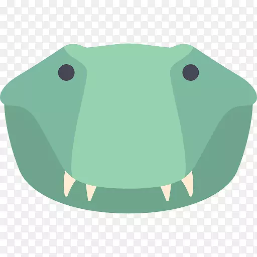 鳄鱼动物图标-鳄鱼