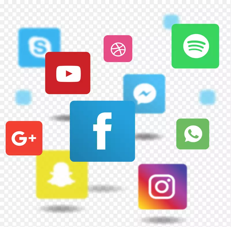 社交媒体应用软件Communatiemiddel图标-社交媒体应用