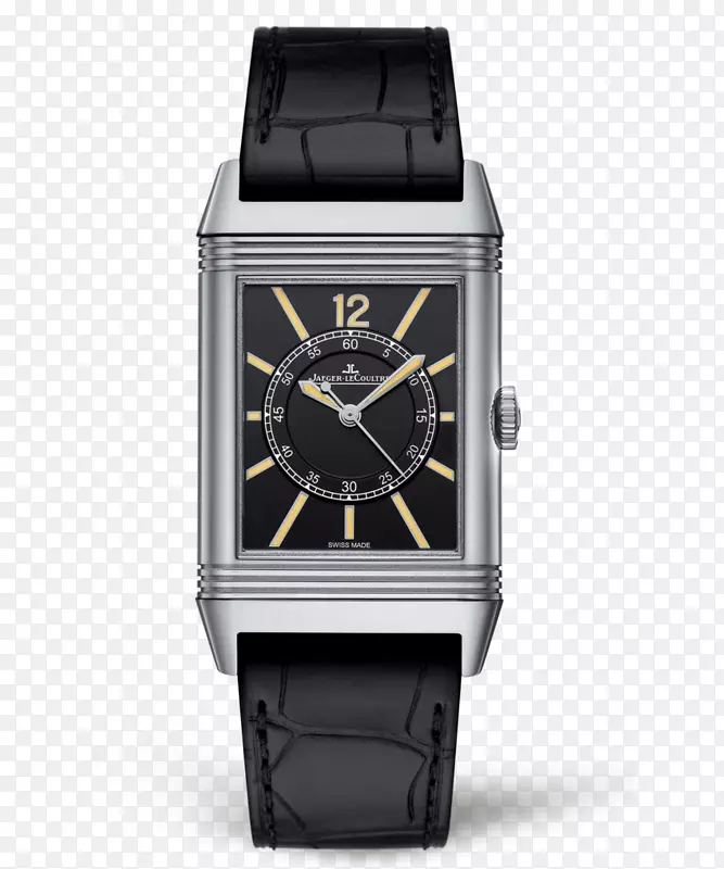 雅格尔-里弗索手表钟表-劳力士-雅格尔-勒库特手表银黑色男性手表