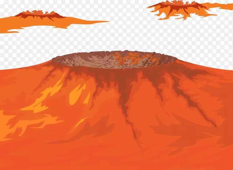 图-火山