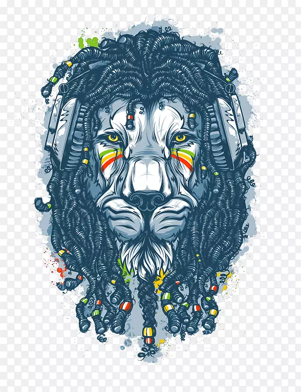 锡安iphone 6加犹大的Rastafari狮子-嘻哈狮PNG图片素材下载_图片编号117266-PNG素材网