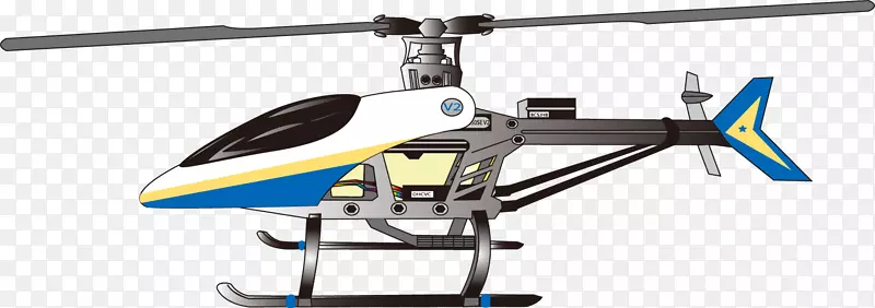 直升机飞机剪辑艺术-直升机