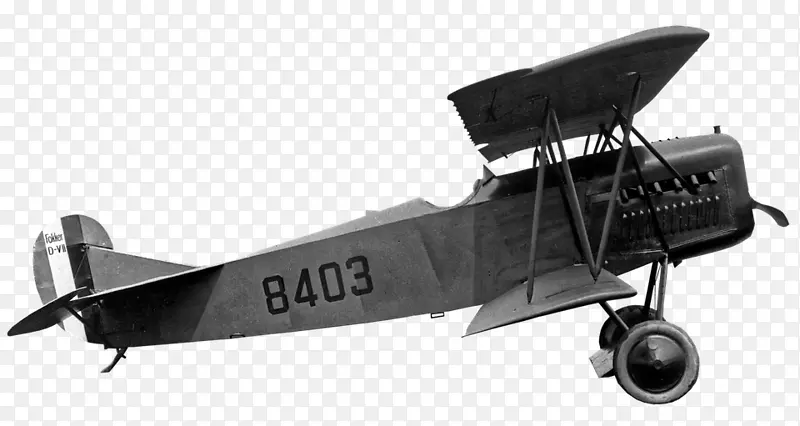 飞机机库海报-老式飞机