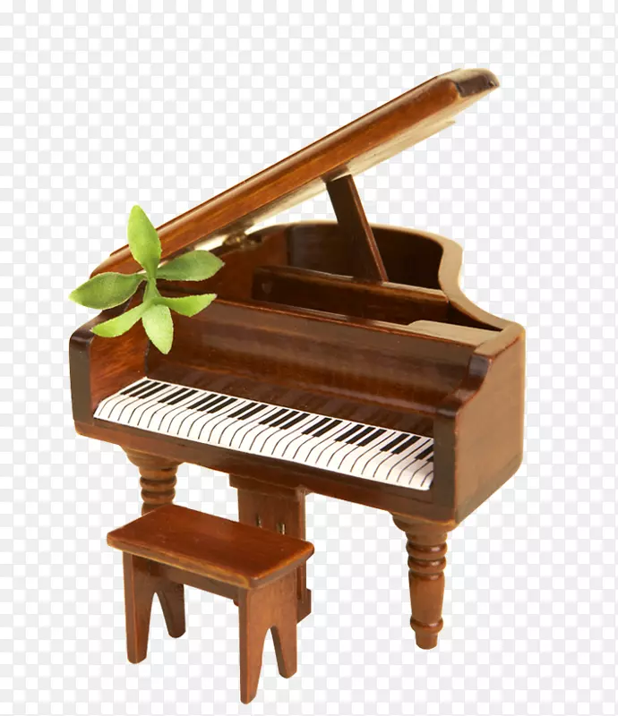 大钢琴玩偶室迷你1：12音阶-钢琴