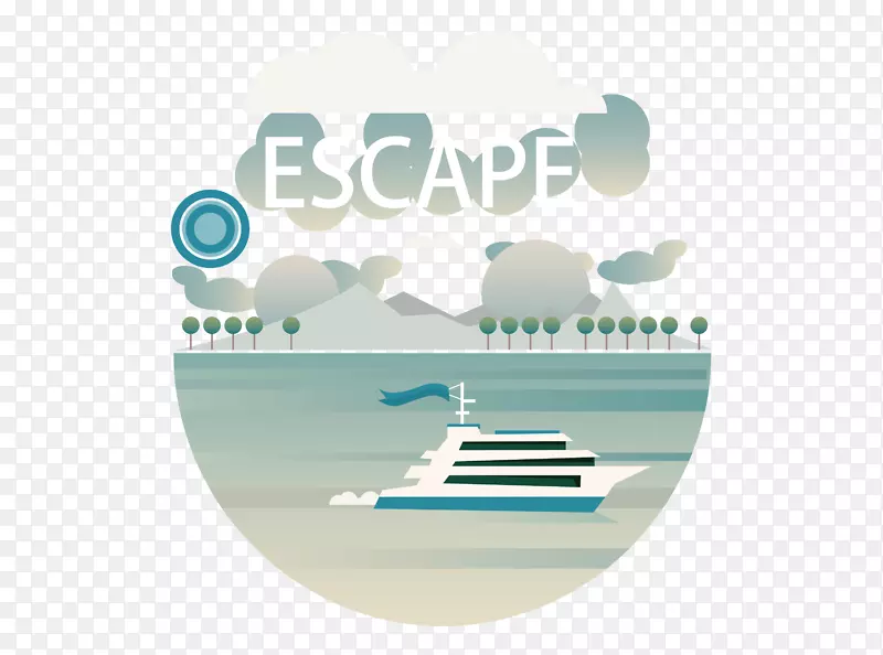 平面设计用户界面-海洋游艇