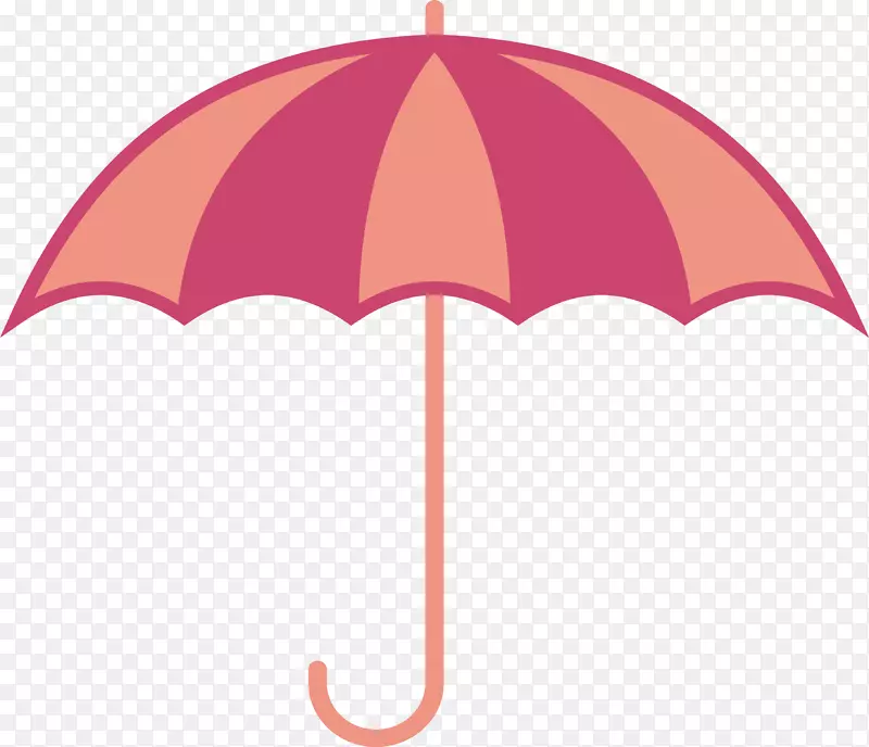 雨伞粉红色雨伞-粉红色雨伞