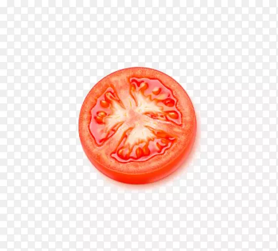 番茄汁樱桃番茄蔬菜剪贴画-番茄片