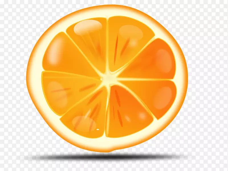 橙汁剪贴画.橙色剪贴画