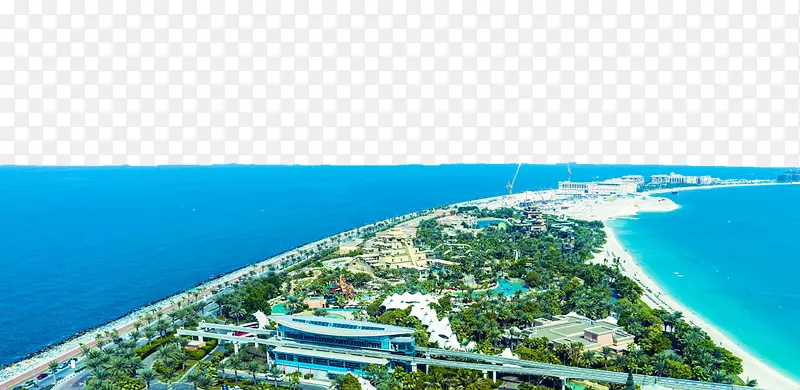 哈利法塔阿拉伯棕榈岛公主塔台北101-迪拜风景秀丽