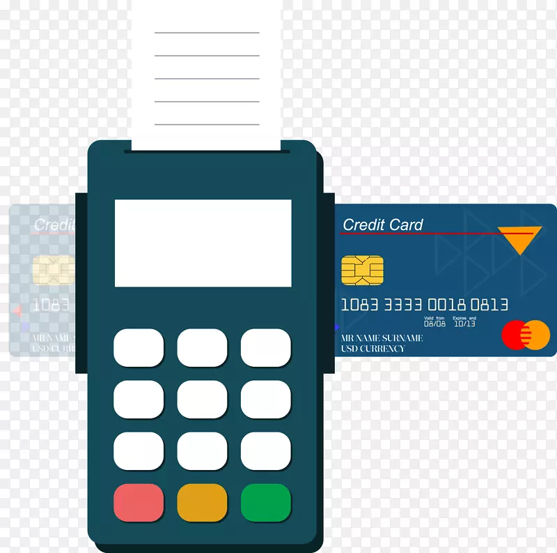 信用卡平面设计图形设计图标信用卡