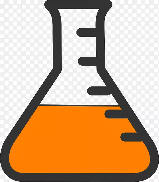 烧杯科学试管化学剪辑艺术.酸性剪贴件