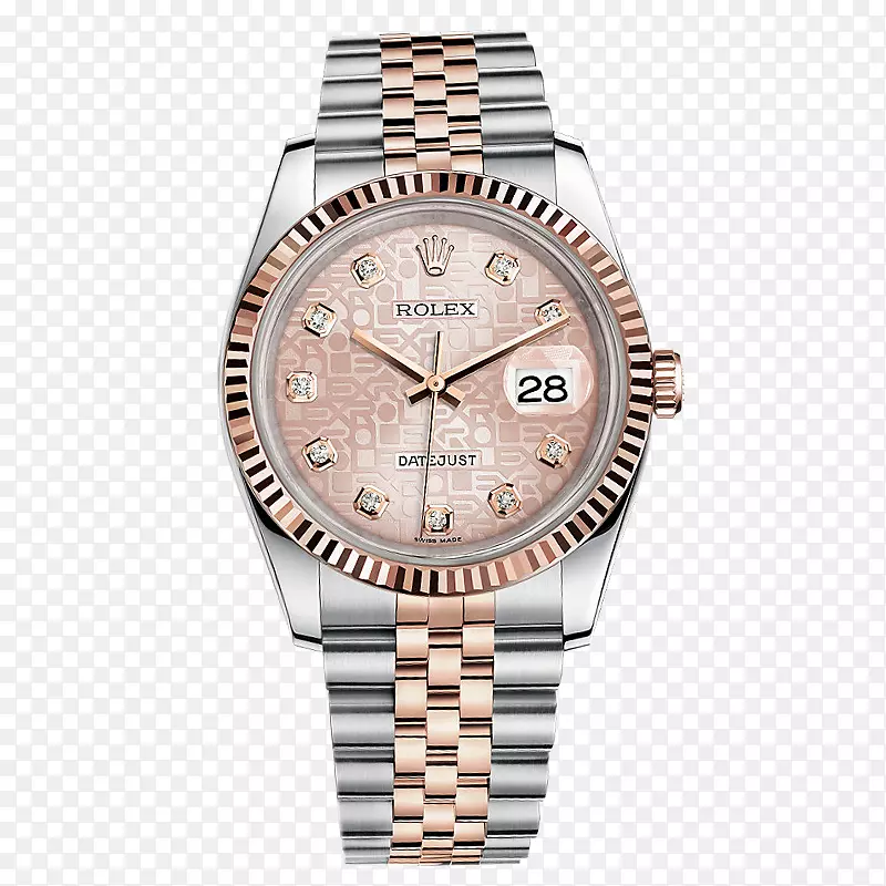 劳力士戴特手表贝泽尔钻石来源纽约-粉红色劳力士手表男性手表