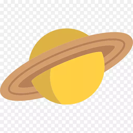 土星可伸缩图形行星图标-行星