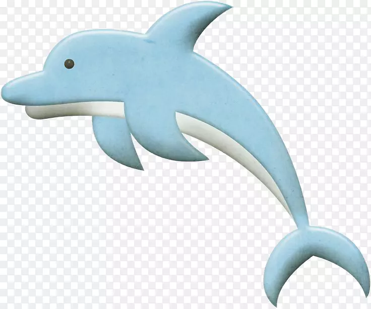 普通宽吻海豚图库溪蓝-可爱的蓝海豚