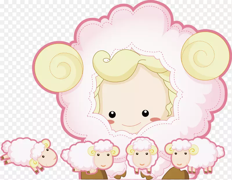 羊母羊和小羊
