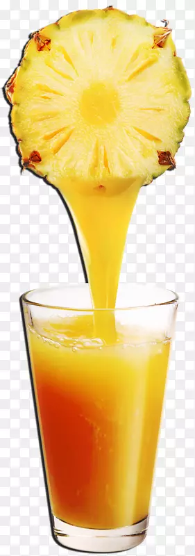 橙汁生食蔬菜水果菠萝