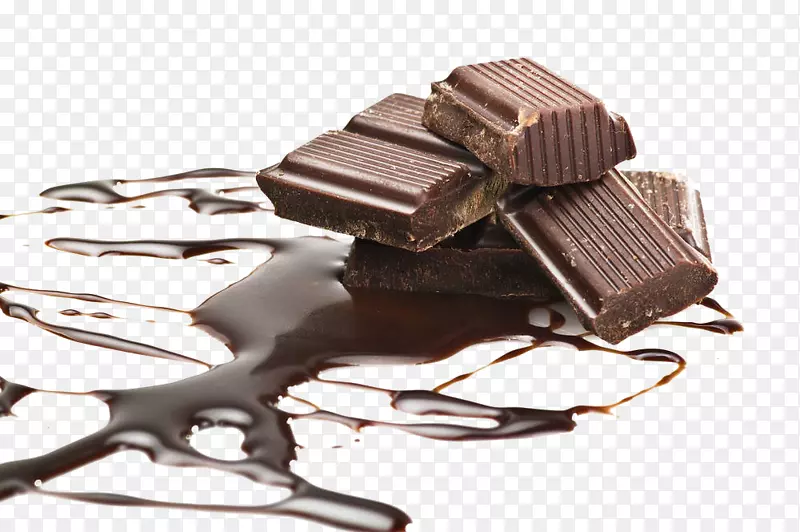 白巧克力摩丝食物黑巧克力