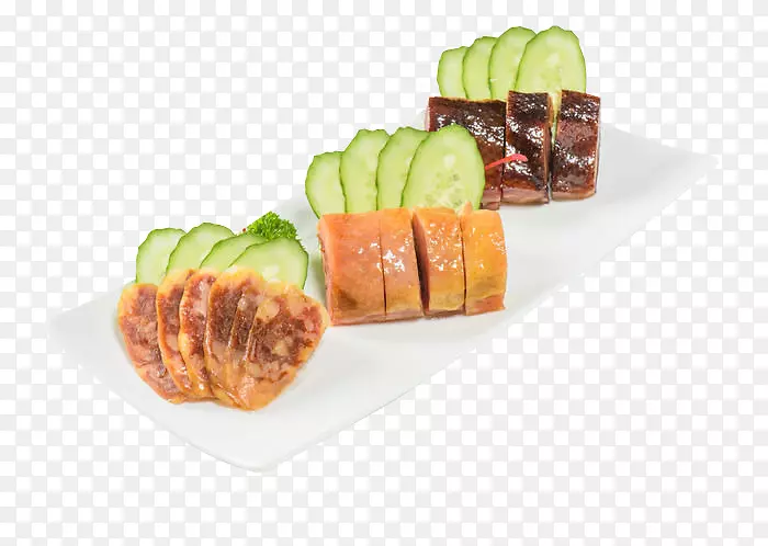 素食烹饪肉卷菜亚洲菜黄瓜肉面包