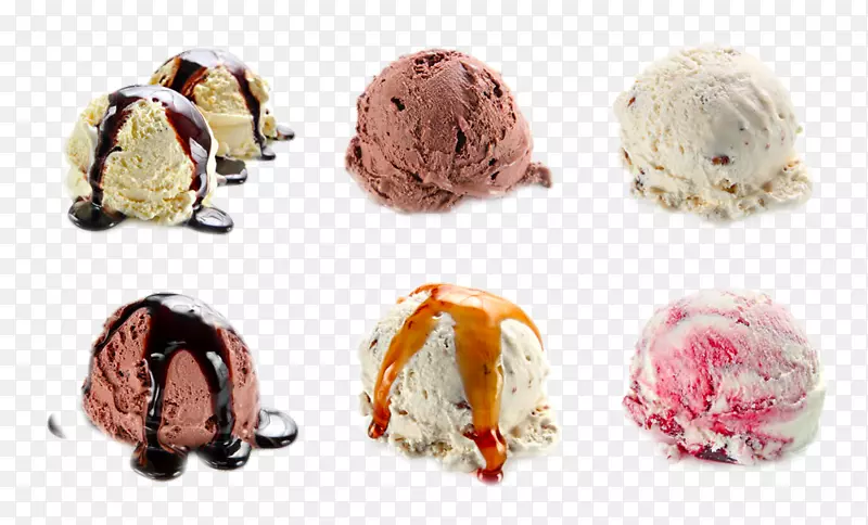 巧克力冰淇淋圣代草莓冰淇淋酱冰淇淋球
