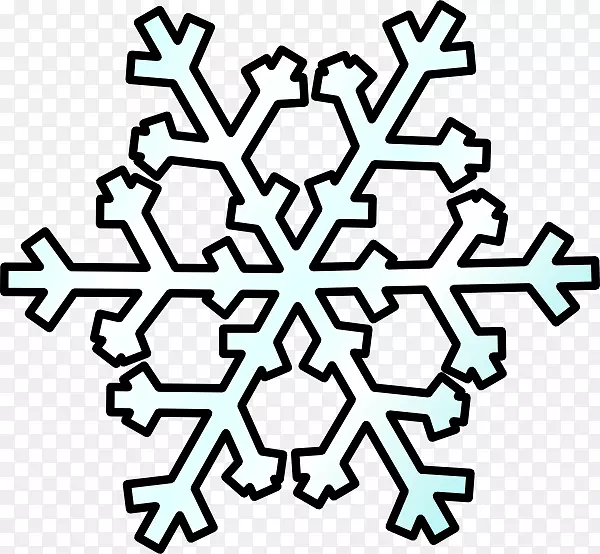 雪花缩略图艺术-卡通雪花图片