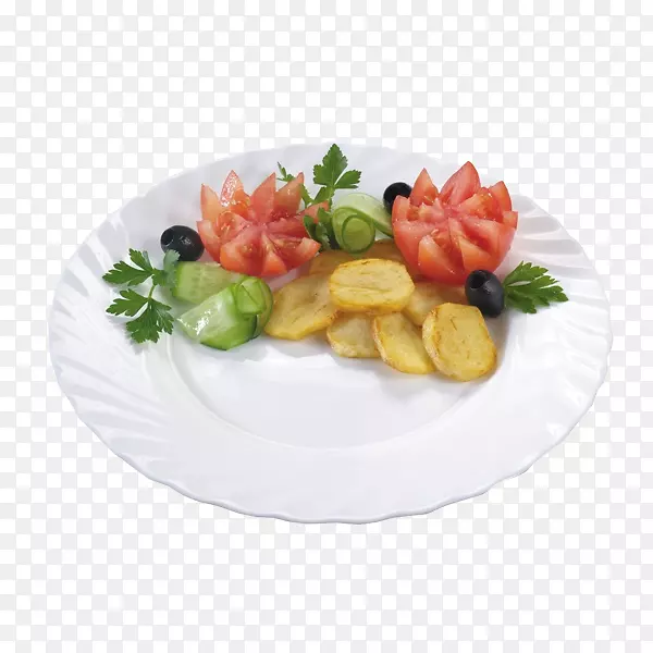 素食菜水果沙拉欧洲菜蔬菜水果沙拉盘