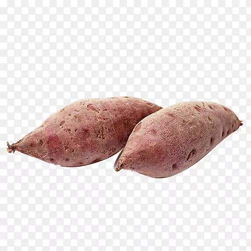 甘薯蔬菜-两个紫甘薯