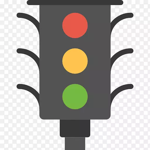 交通灯可伸缩图形图标.交通灯