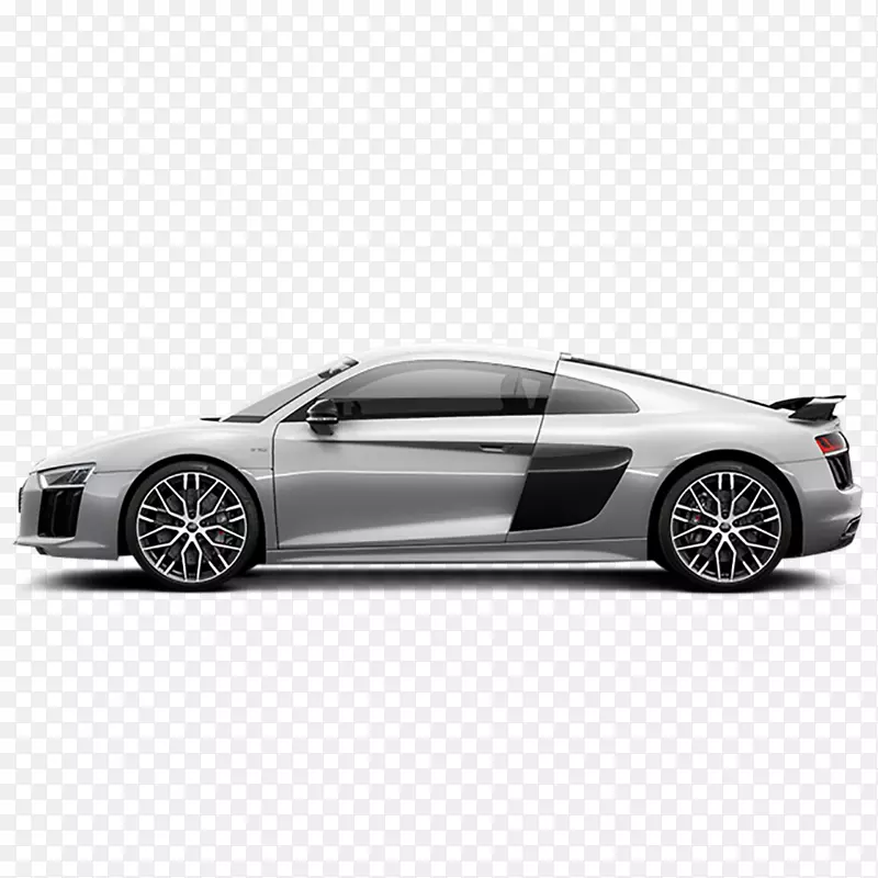 2018年奥迪R8 2017奥迪R8轿车奥迪乐曼斯四轮-银色，正面，汽车，奥迪R8