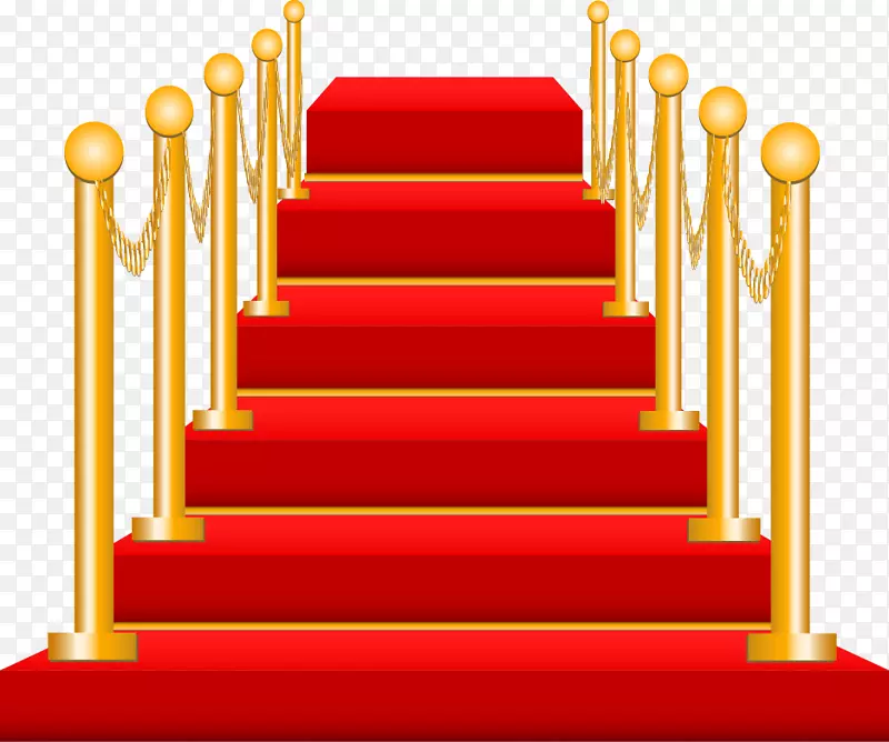 楼梯图标-红地毯