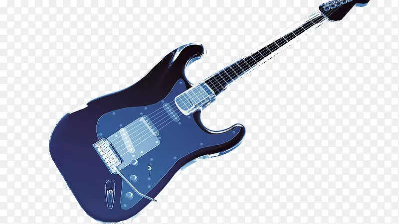 蓝色电吉他-蓝色电吉他