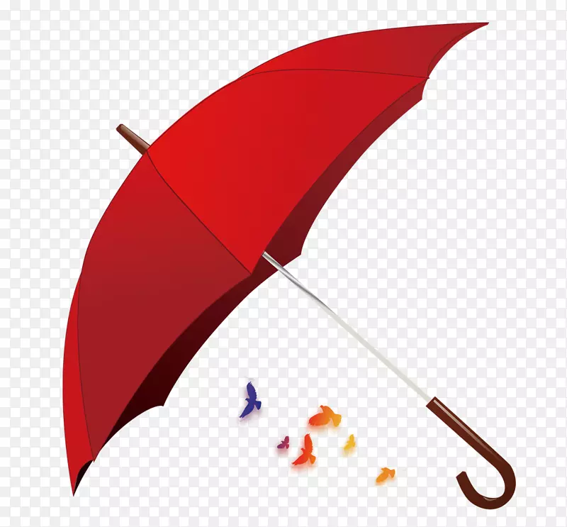雨伞.xchng剪贴画-红色雨伞