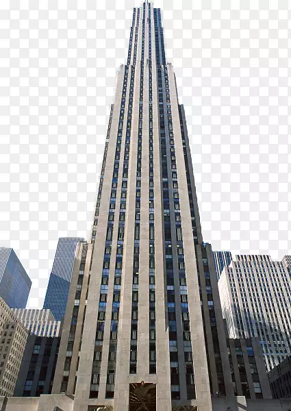 洛克菲勒中心建筑房屋旅游建筑工程-纽约摩天大楼