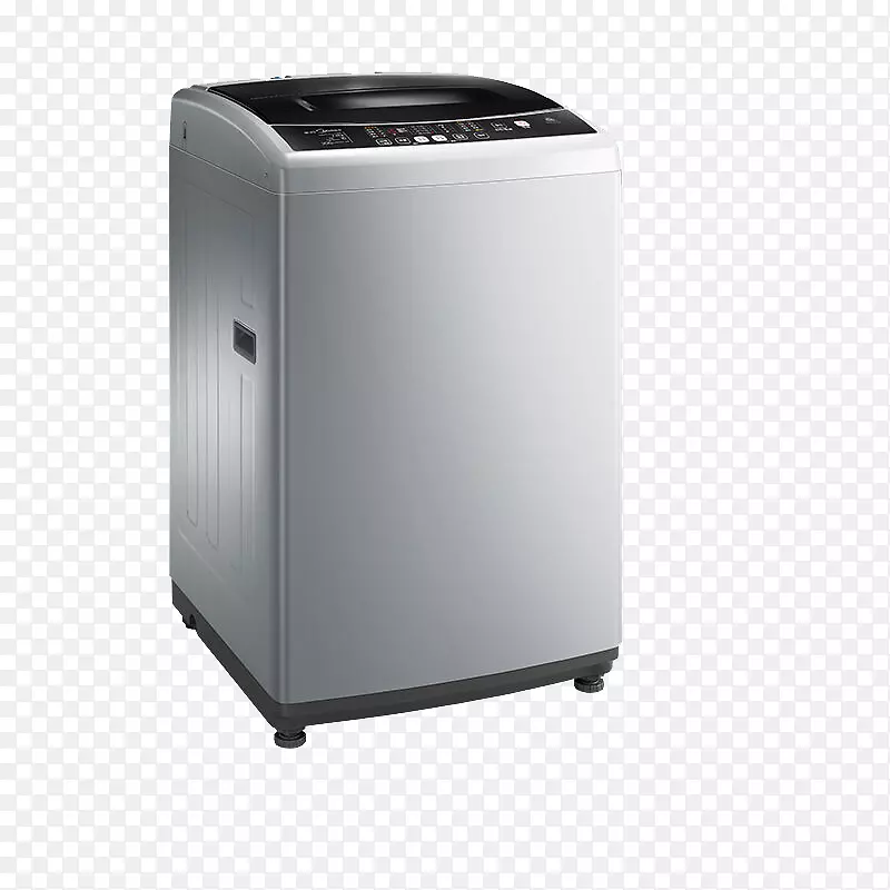 洗衣机主要电器美的家用电器-白色自动洗衣机