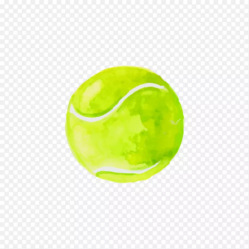 网球偶像-绿色网球