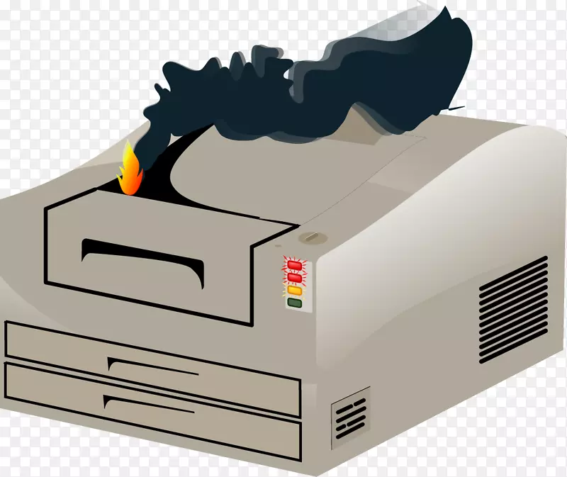 打印机激光打印剪贴画损坏打印机