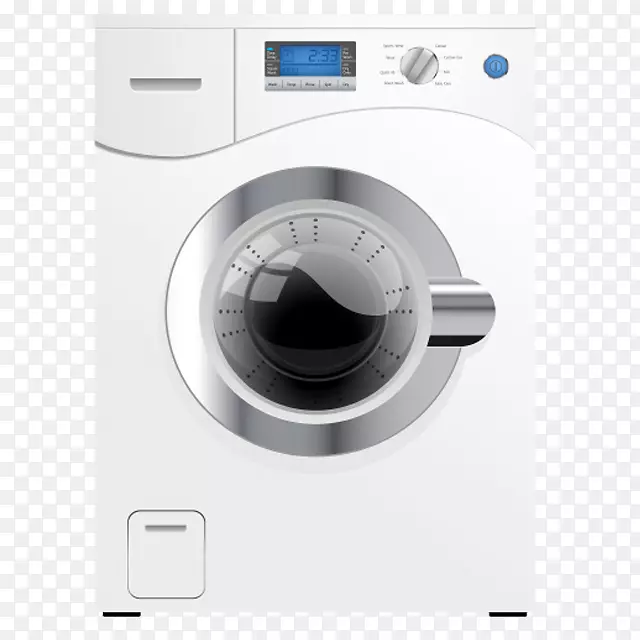 洗衣机家用电器夹艺术洗衣机