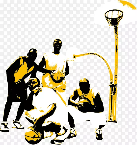 篮球剪贴画-篮球创意
