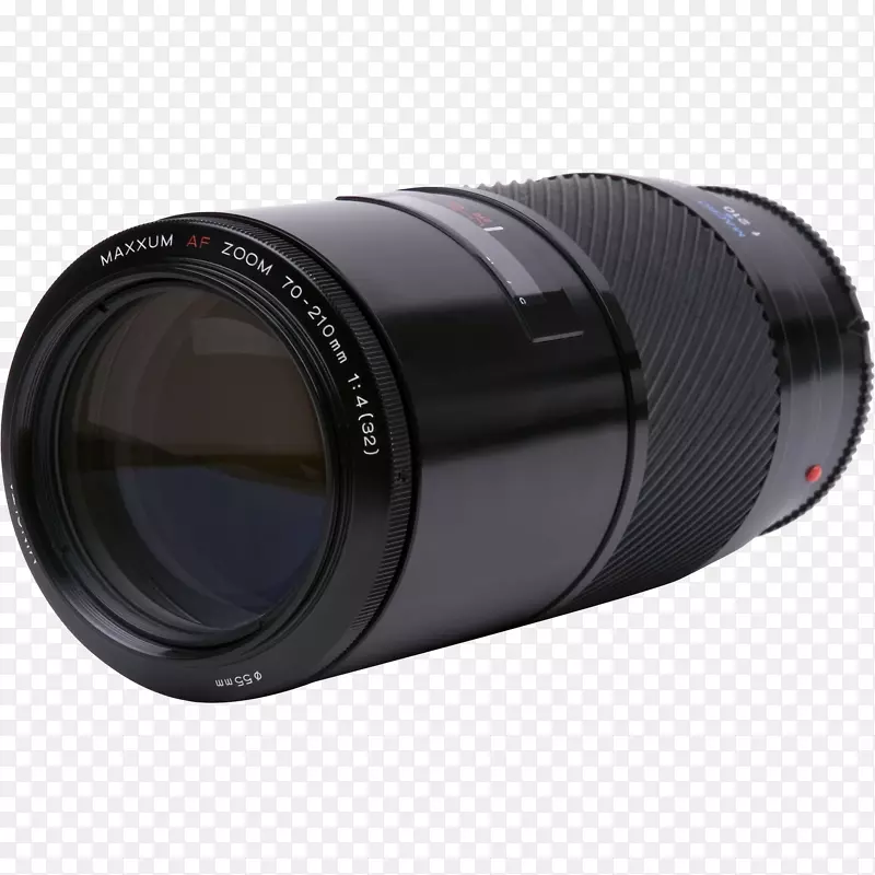 美能达af 70-210 mm f/4镜头变焦镜头，带相机，设备，相机镜头。