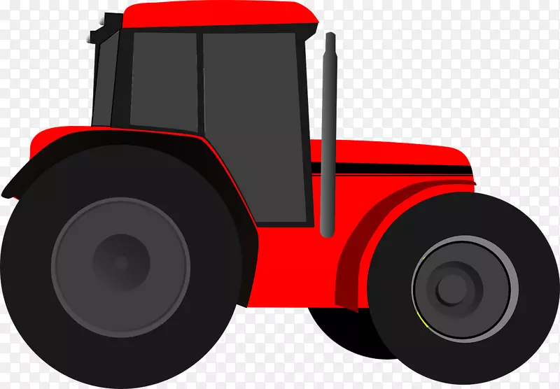 国际收割机拖拉机Farmall剪贴画-最大的农用拖拉机