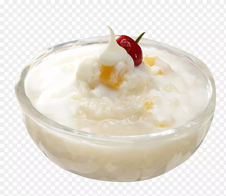 冰淇淋九娘酸奶米酒牛奶酸奶发酵的糯性甜点