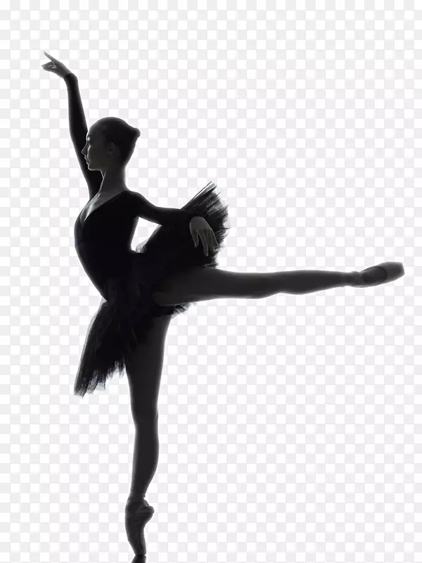 芭蕾舞蹈家剪影摄影-芭蕾美丽的模特