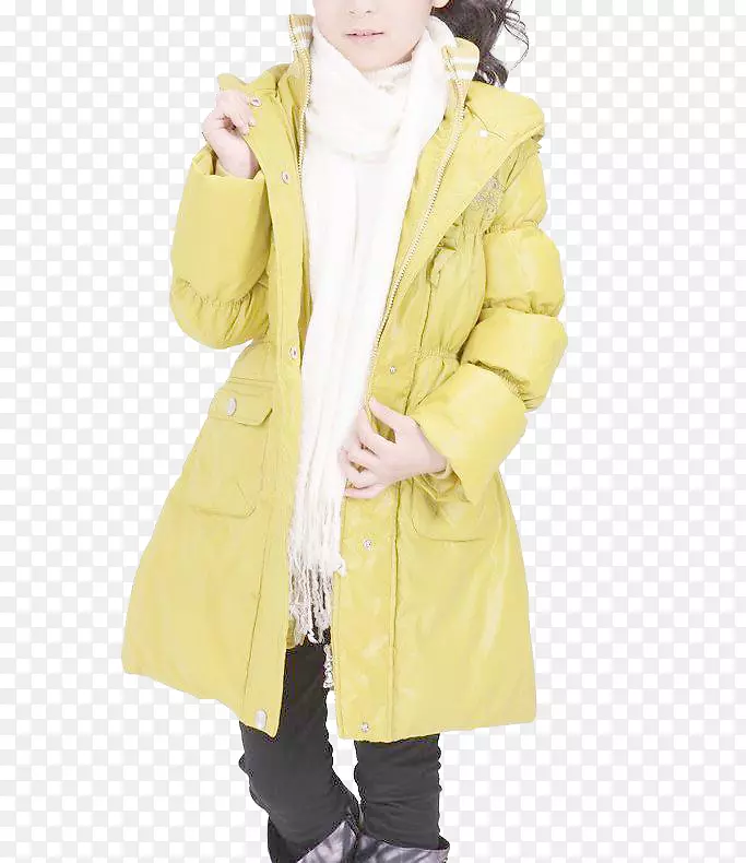 战壕大衣，夹克，服装，外衣。黄色夹克