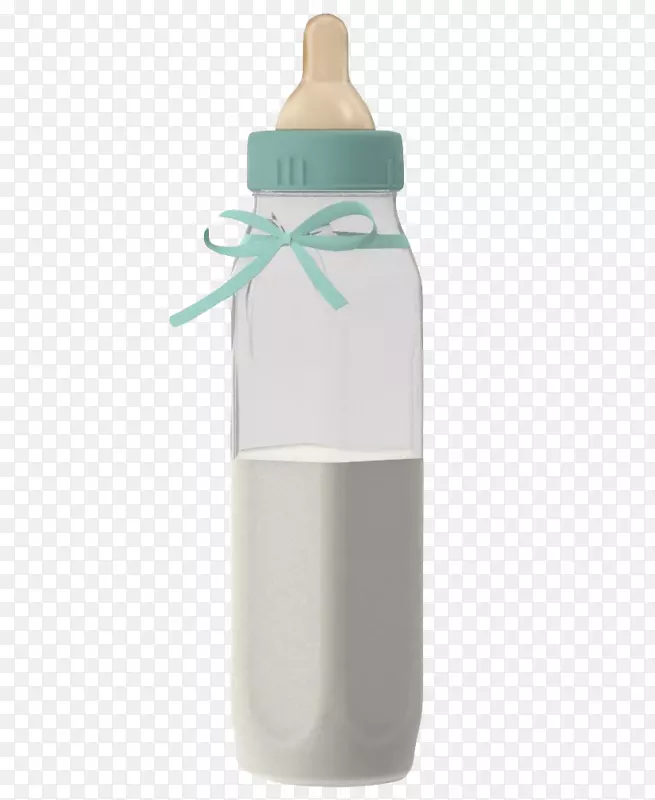 水瓶婴儿奶瓶蓝色蝴蝶婴儿奶瓶