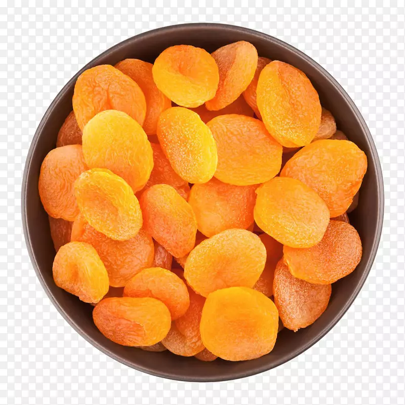 杏干水果食品碗-黄杏干
